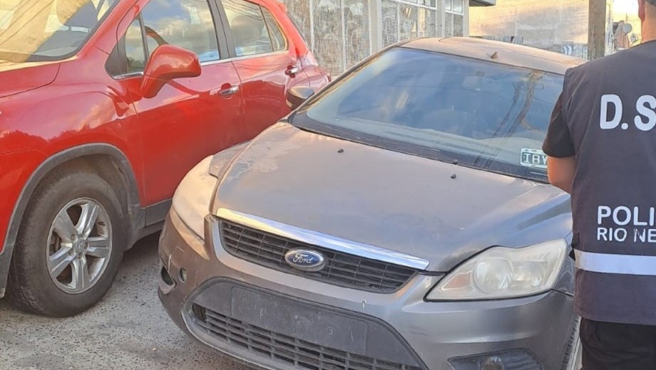 Recuperaron un vehículo con pedido de secuestro desde 2017. Foto: gentileza Policía de Río Negro.