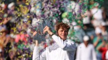 Imagen de Jannik Sinner venció a Medvedev en la final de Indian Wells y logró una marca que solo tenían Federer y Djokovic