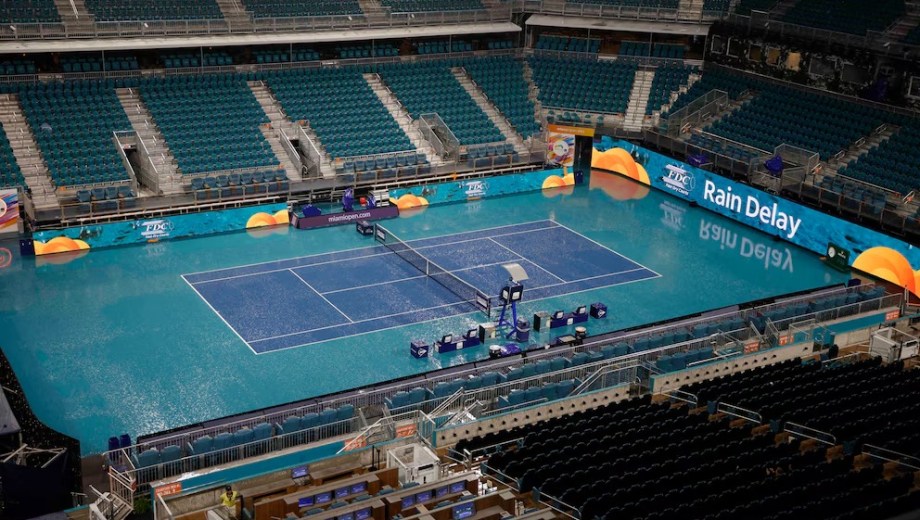 La jornada inaugural fue suspendida por lluvia y el cronograma se reprogramó con una agenda cargada para este jueves (Credito: Geoff Burke-USA TODAY Sports)