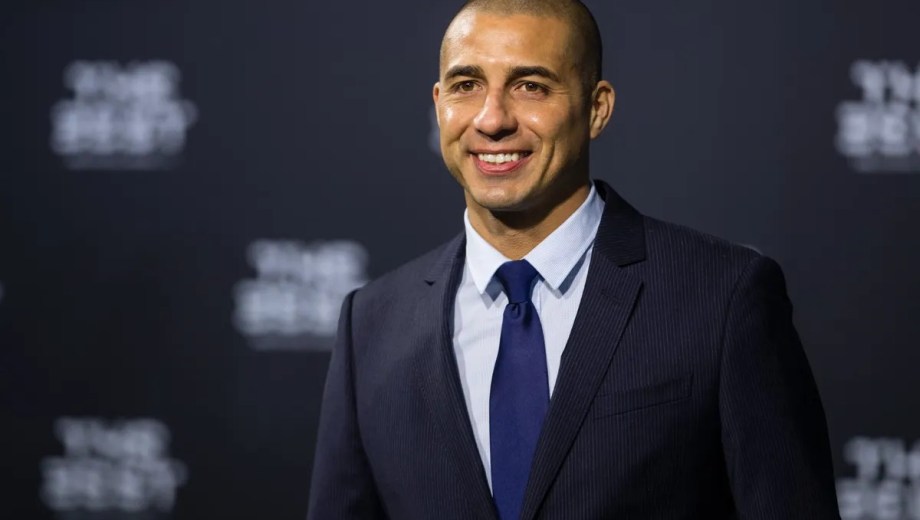 Trezeguet es uno de los representantes de River en la ceremonia que se está celebrando en Asunción.