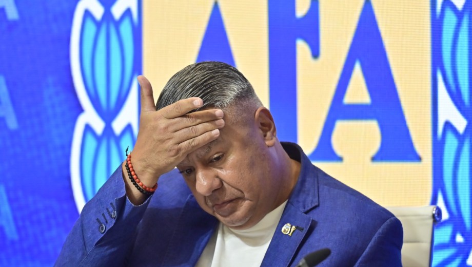 Mauritania y Zambia, los amistosos que cerró Chiqui Tapia. (Foto: Matías Martin Campaya - Clarín Fotos)