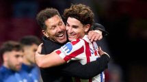 Imagen de Julián Álvarez y el Cholo Simeone elogiaron al River del Chacho Coudet