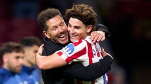 Julián Álvarez y el Cholo Simeone elogiaron al River del Chacho Coudet