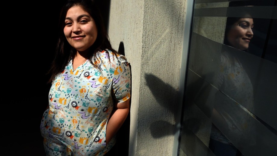 La música y la fonoaudiología: dos caminos que forman parte de la vida de Florencia Rupayán. Foto: Marcelo Ochoa.