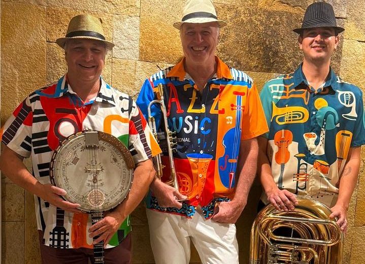 Hot Jazz. Sergio Ianni, Guillermo Lancelotti y Federico Sánchez.