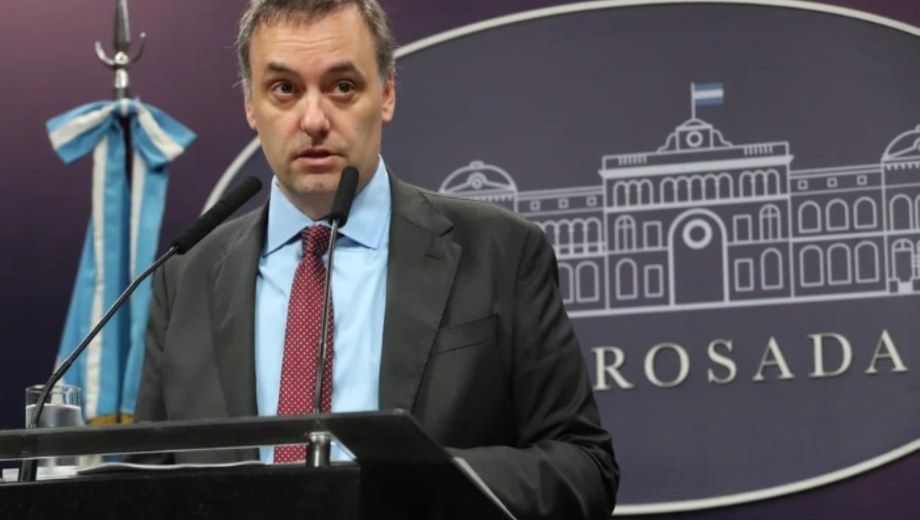 Manuel Adorni, jefe de Gabinete. Foto: Gentileza NA.