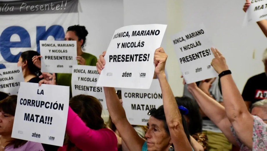 En la explosión, ocurrida en 2021, murieron Nicolás Francés, Nicolás Spinedi y Mónica Jara. Foto Matías Subat.