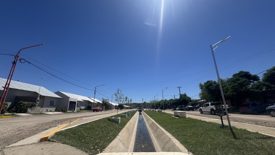 La obra de alcantarillado era una de las esperadas por los vecinos.
