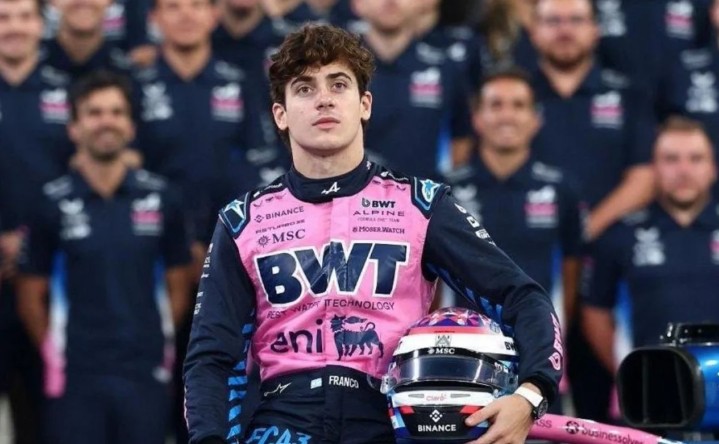 Franco Colapinto, piloto de Alpine. Foto: GEntileza NA. 