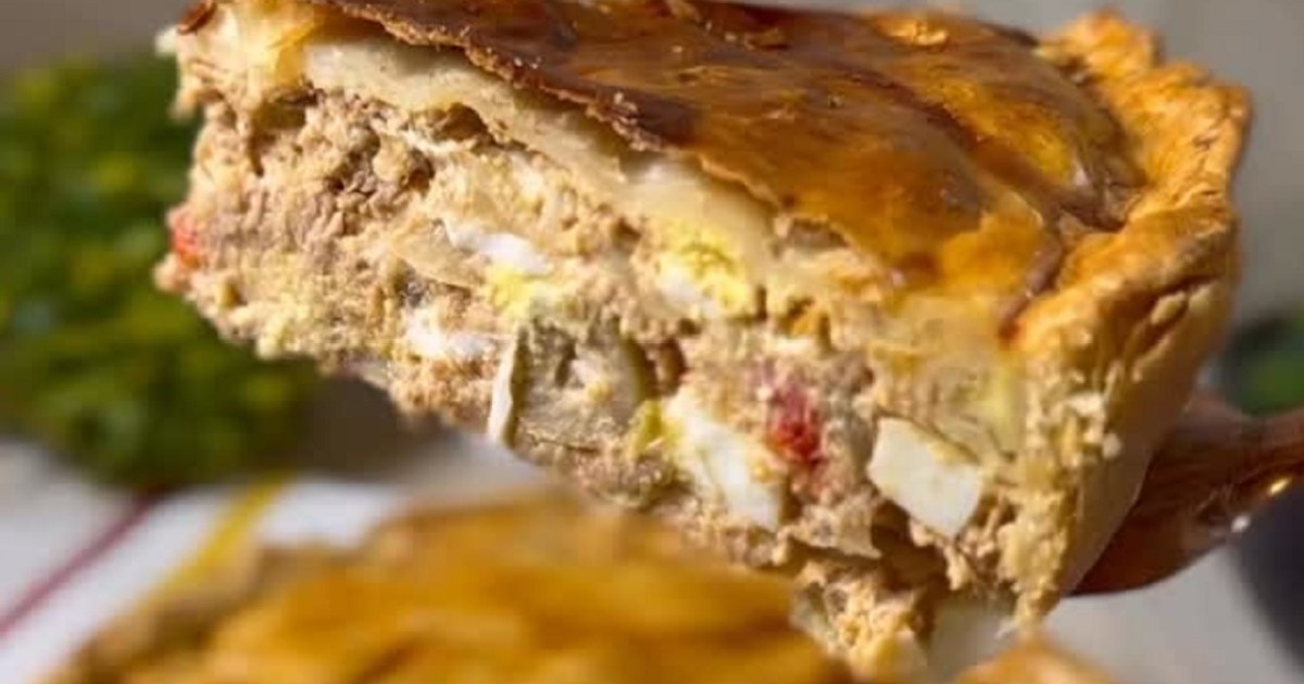 Tarta de atún en 20 minutos: para una comida rápida y muy sabrosa