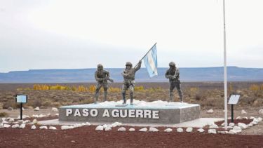 Paso Aguerre vuelve a homenajear a Moncho Águila, el primer soldado argentino caído en Malvinas
