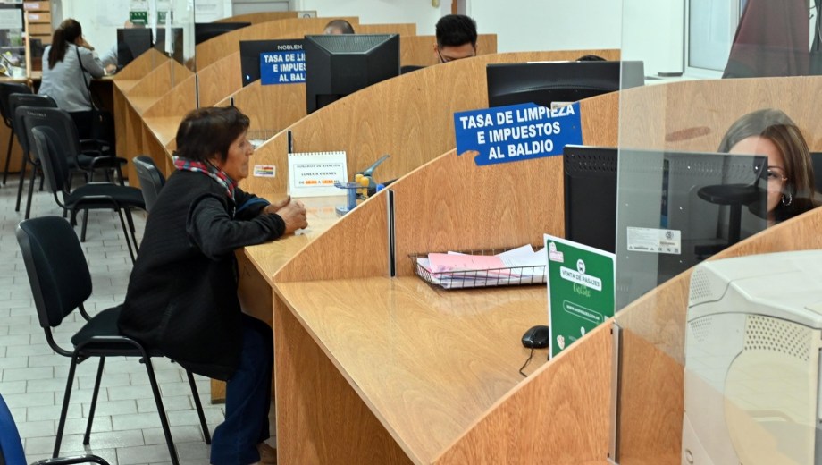 El municipio ofrece alternativas de pago para bajar la morosidad. Foto: Marcelo Ochoa. 