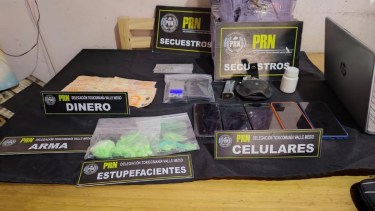 Golpe al narcomenudeo en Choele Choel: tres detenidos en dos meses de investigación