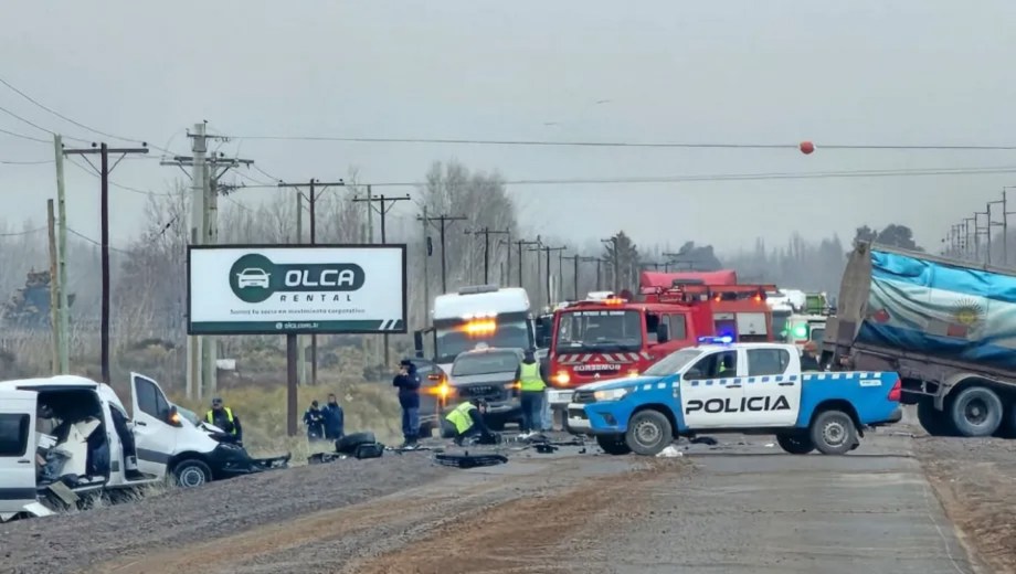 Tragedia en Ruta 7: Imputaron al camionero que causó la muerte de dos trabajadores estatales de Neuquén en El Chañar. Foto: Archivo