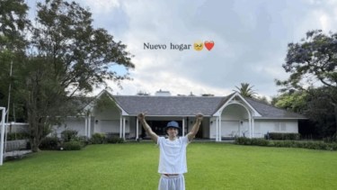 Así es el nuevo hogar de La Joaqui y Luck Ra: jardín, pileta y estilo californiano