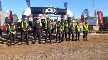 Un fuerte operativo con 200 policías garantizó seguridad durante el TC 2026 en Viedma