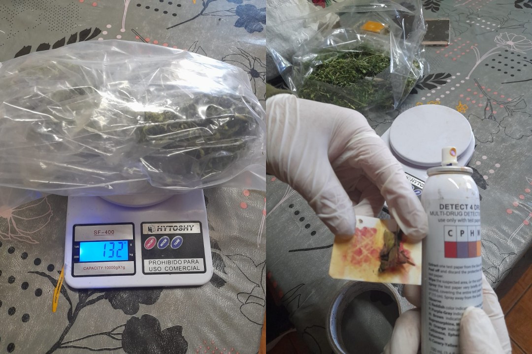 Giro en la búsqueda de Kevin Hernández en Lamarque: secuestraron 1,4 kilos de marihuana