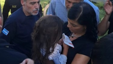 Video: así fue el momento de la aparición de Esmeralda en Córdoba y el mensaje de Alejandra Monteoliva