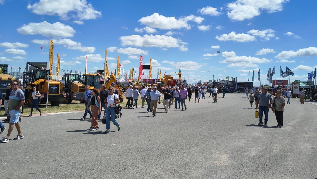 Nutrida concurrencia en la edición 2026 de Expoagro, una de las principales muestras del campo argentino. Foto: Patricia Martino.