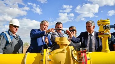 Reparación histórica: inauguraron la primera etapa del gasoducto de Añelo que llevará gas a la meseta