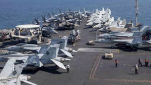 Irán aseguró que atacó el portaaviones de EE.UU.: incertidumbre por los daños ante el silencio de Washington