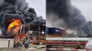 Los restos de un misil iraní cayeron en una zona industrial de Israel: reportan incendio y evacuaciones