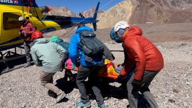 En el Aconcagua, un médico neuquino capacitó en medicina de gran altura a colegas del mundo