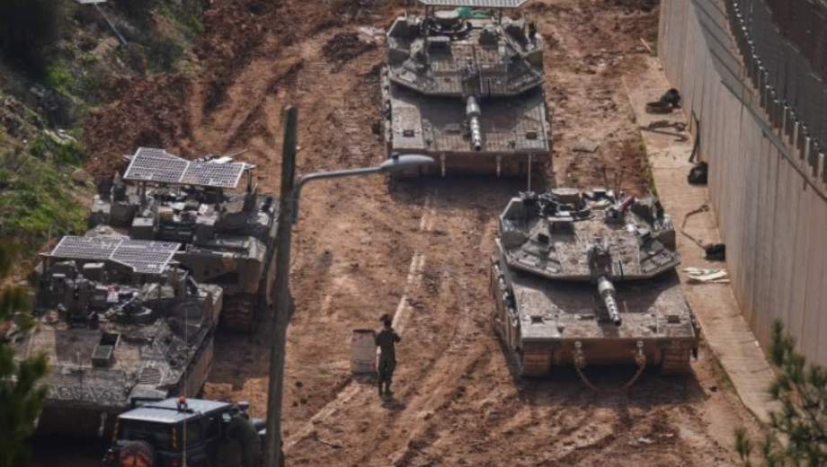 Isarael desplegó fuerzas miliatares en la zona  del Líbano., Foto: AP Photo/Ariel Schalit