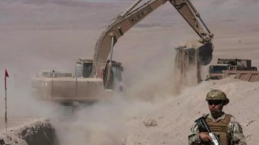 Chile comenzó la construcción de la barrera física con Perú: muros y zanjas en la frontera, el plan de José Kast