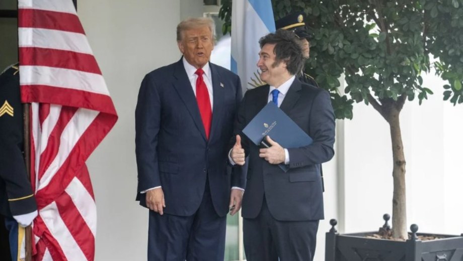 Javier Milei junto a Donald Trump. Foto: Gentileza NA. 