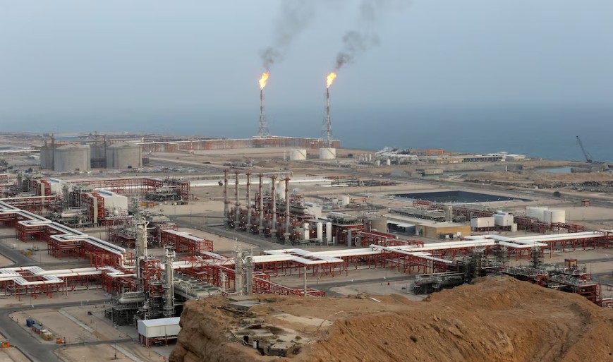 Ataques en el megayacimiento de South Pars-North. Foto: AP