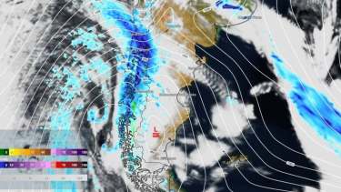 El tridente climático que afecta a la Patagonia: ingresa un frente frío con viento, lluvias y hasta nevadas
