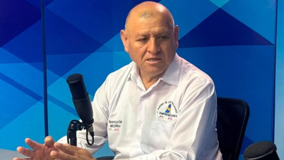 Falleció el candidato presidencial Napoleón Becerra. Foto: Gentileza RCR Perú.