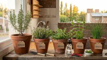 Descubrí las 5 plantas aromáticas que prosperan en macetas durante todo el año