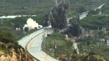 Imagen de Israel intensificó los bombardeos a los puentes sobre el río Litani para separar el sur del Líbano