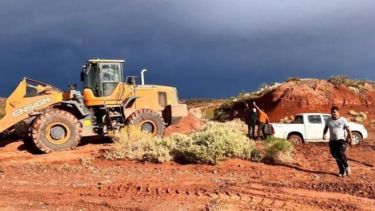 Rescataron a siete personas que iban en camionetas y quedaron varadas durante la tormenta en Rincón de los Sauces