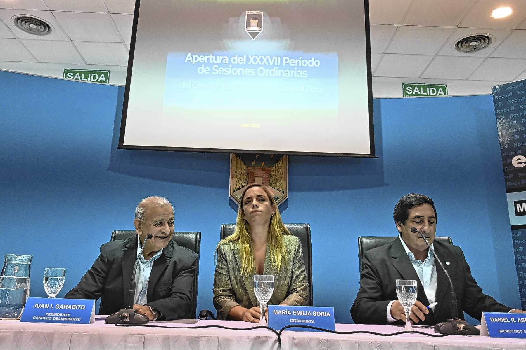 María Emilia Soria en la Apertura de sesiones en Roca: críticas a ...