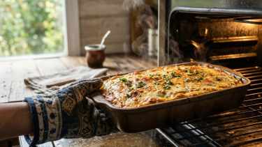 Cómo preparar un delicioso pastel de pollo y batata: nutritivo y fácil de hacer