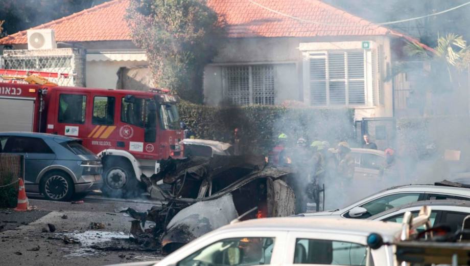 Nuevos ataques en Israel. Foto: Gentileza AFP.  