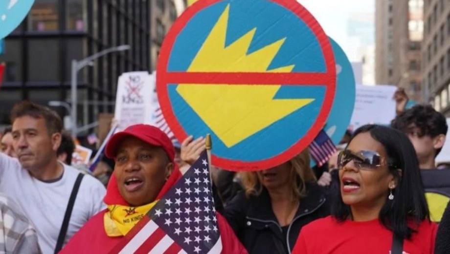 Multitudinarias protestas contra Donald Trump. Foto: Gentileza Xinhua.
