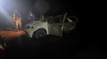 Imagen de Dos jóvenes hospitalizados por un vuelco este lunes sobre la Ruta 237, cerca de Picún Leufú