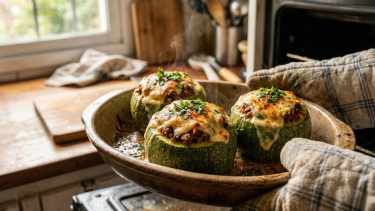 Descubrí cómo preparar zapallitos rellenos: un plato sano y económico