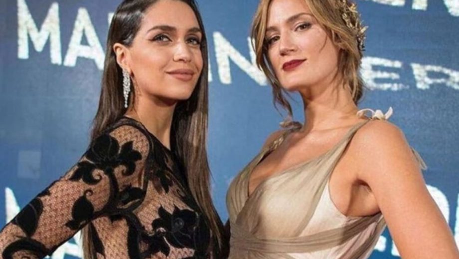Zaira Nara y Paula Chaves, cuando aún eran amigas.-