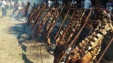 El pueblito con pulperías de campo que encontró en el asado su fiesta más convocante