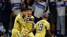 Imagen de Copa Libertadores: Boca debutó a paso firme y le ganó 2-1 a la Universidad Católica, en Chile