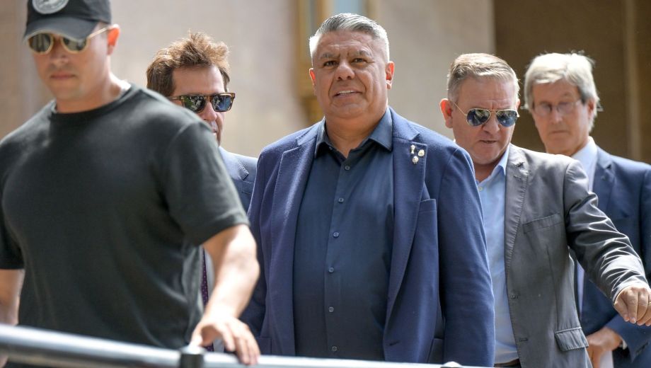 Claudio "Chiqui" Tapia. Foto: Clarín Fotografia. 