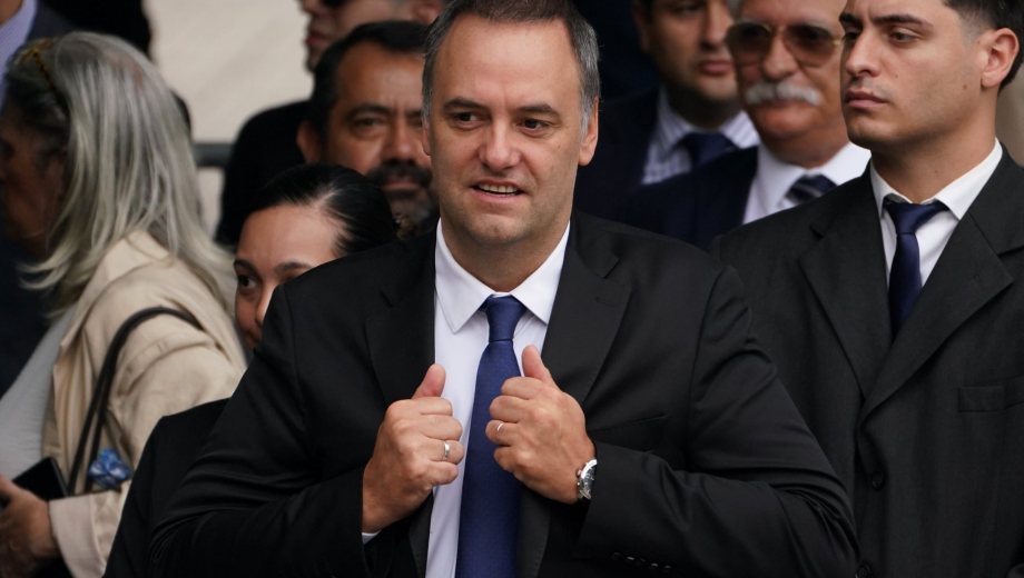 Jefe de Gabinete, Manuel Adorni. Foto: clarín fotografía. 