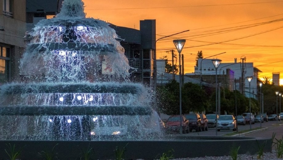 Viedma con cortes desde la madrugada. Foto: archivo.