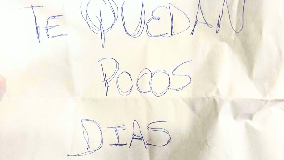 "Te quedan pocos días", el mensaje que habría escrito el técnico de La Amistad. 
