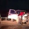 Imagen de Violento accidente en Ruta 7: una camioneta y un auto chocaron de frente en la zona de Cañadón de las Cabras